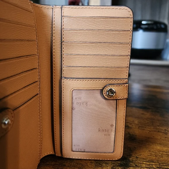 Kate Spade Darcy Bifold Leather Wallet - Picture 5 of 6